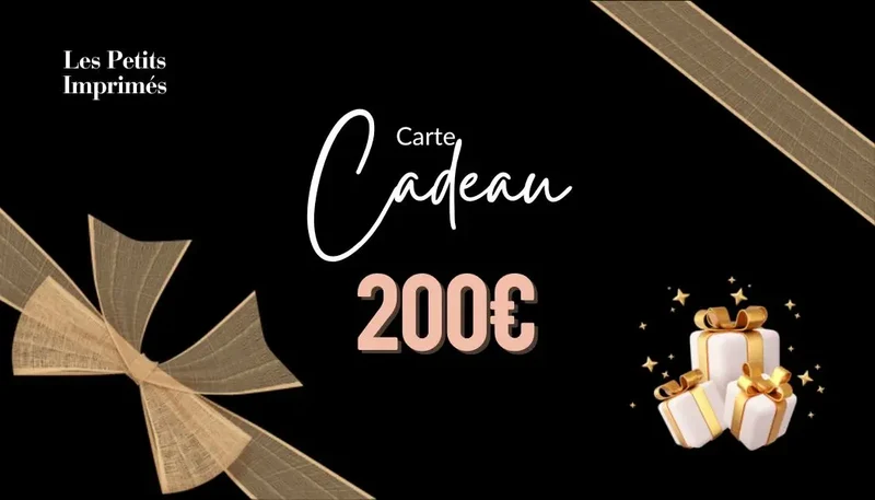 Carte Cadeau - Les Petits Imprimés