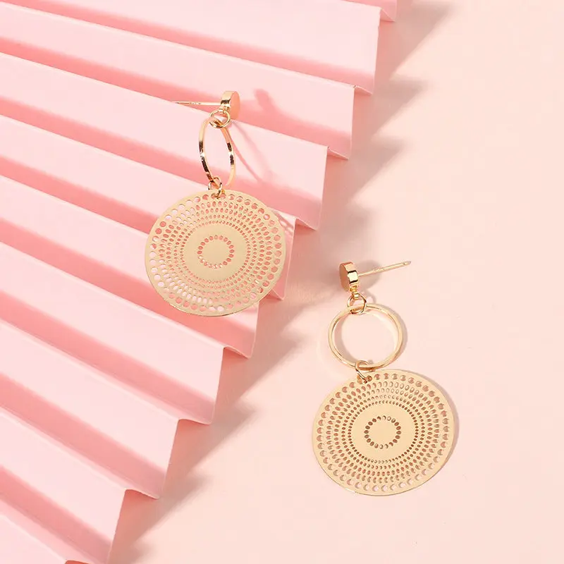 Boucles d'Oreilles Ethniques Chics - Soleil