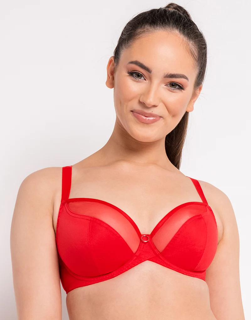 Curvy Kate Daily Balcony Bra Flame Red
