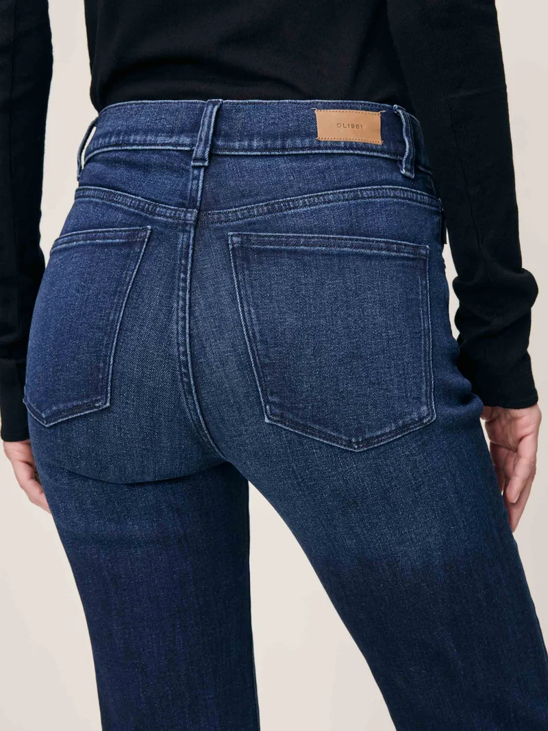 Jeans droit style vintage Patti