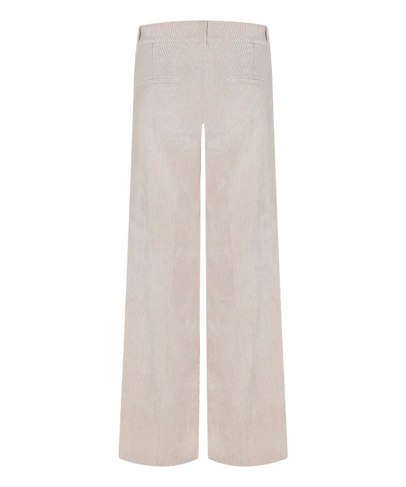 Pantalon ample en corduroy Amelie