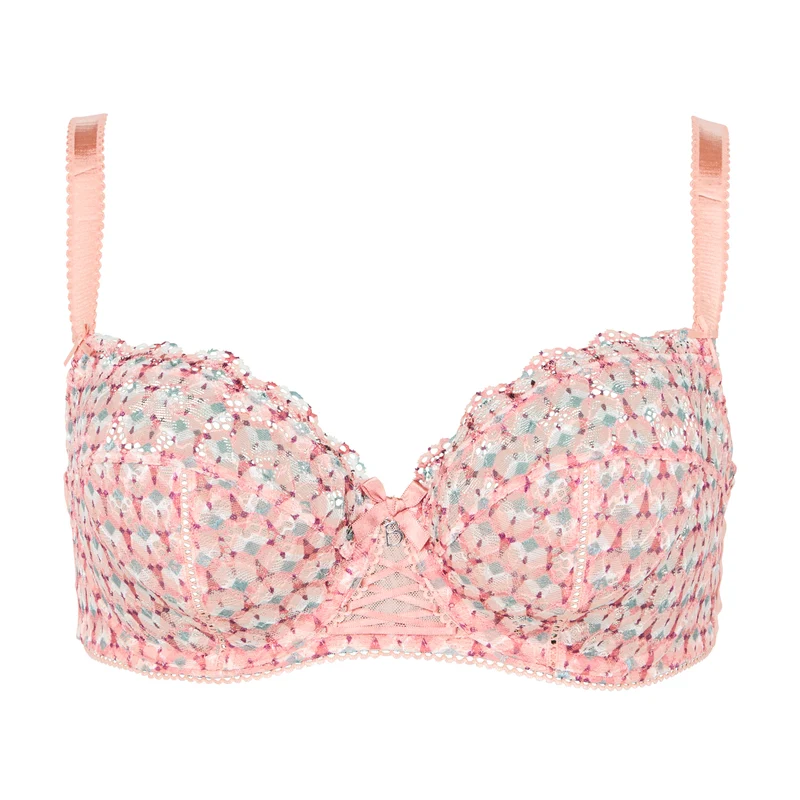 Soutien-gorge emboîtant imprimé géométrique Luccia swing