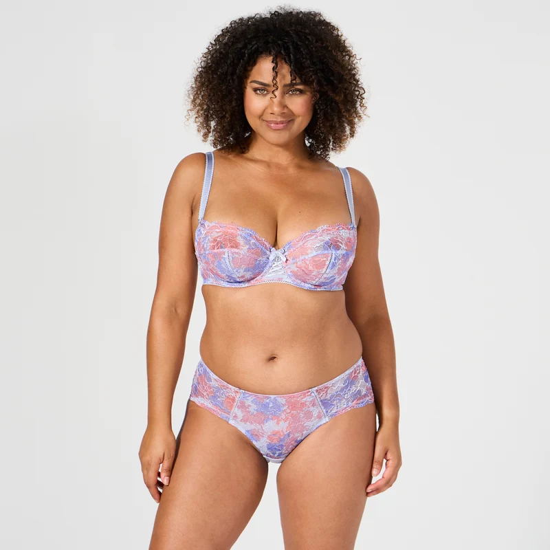 Soutien-gorge emboîtant bleu givre Luccia swing
