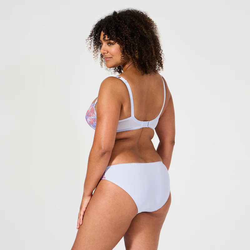 Slip bleu givre Luccia swing