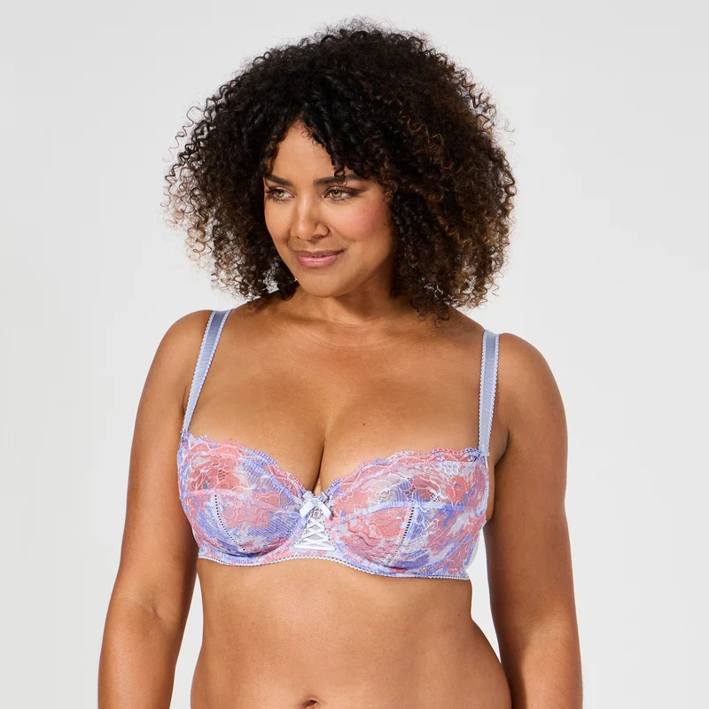 Soutien-gorge emboîtant bleu givre Luccia swing