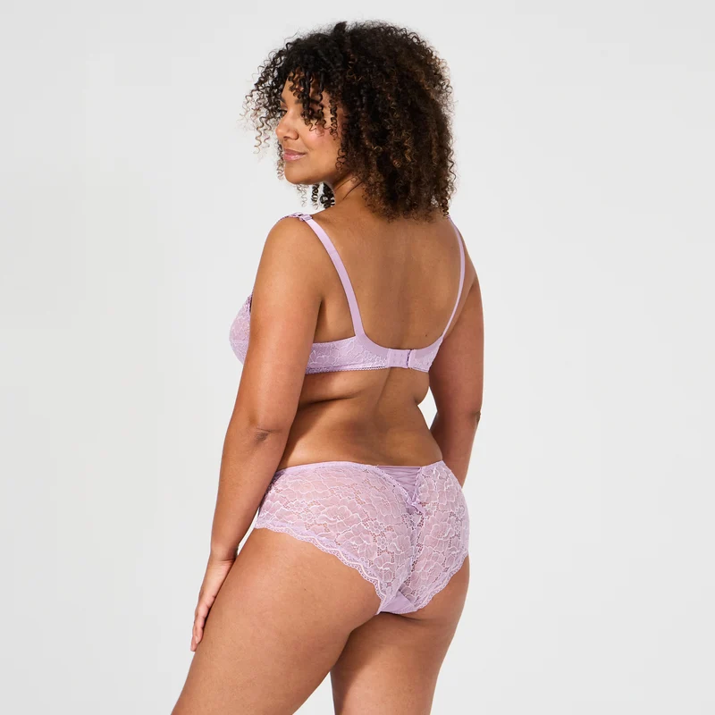 Shorty lilas Luccia