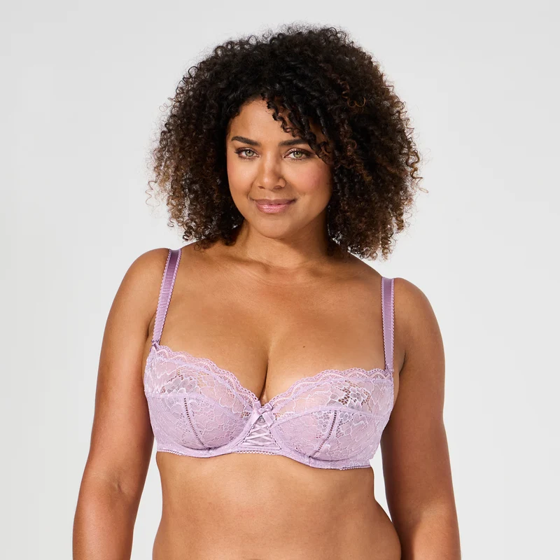 Soutien-gorge emboîtant lilas Luccia