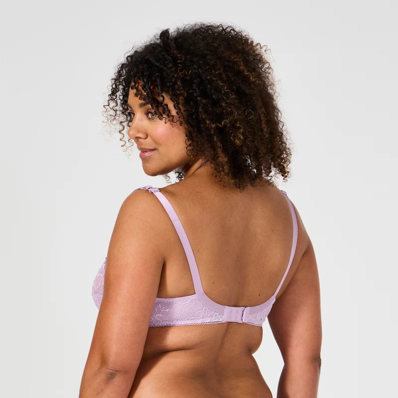 Soutien-gorge emboîtant lilas Luccia