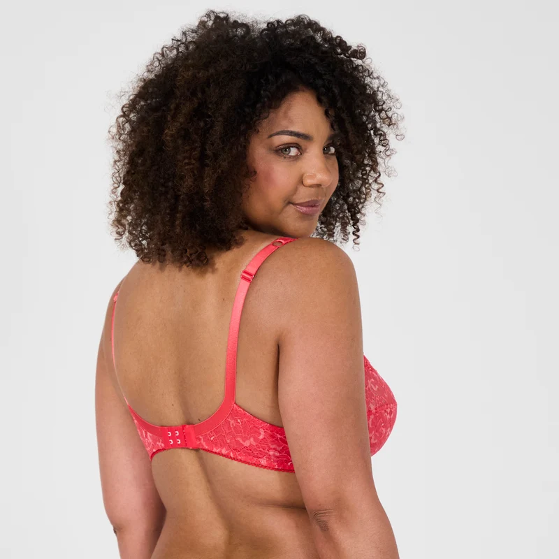 Soutien-gorge emboîtant rouge Luccia