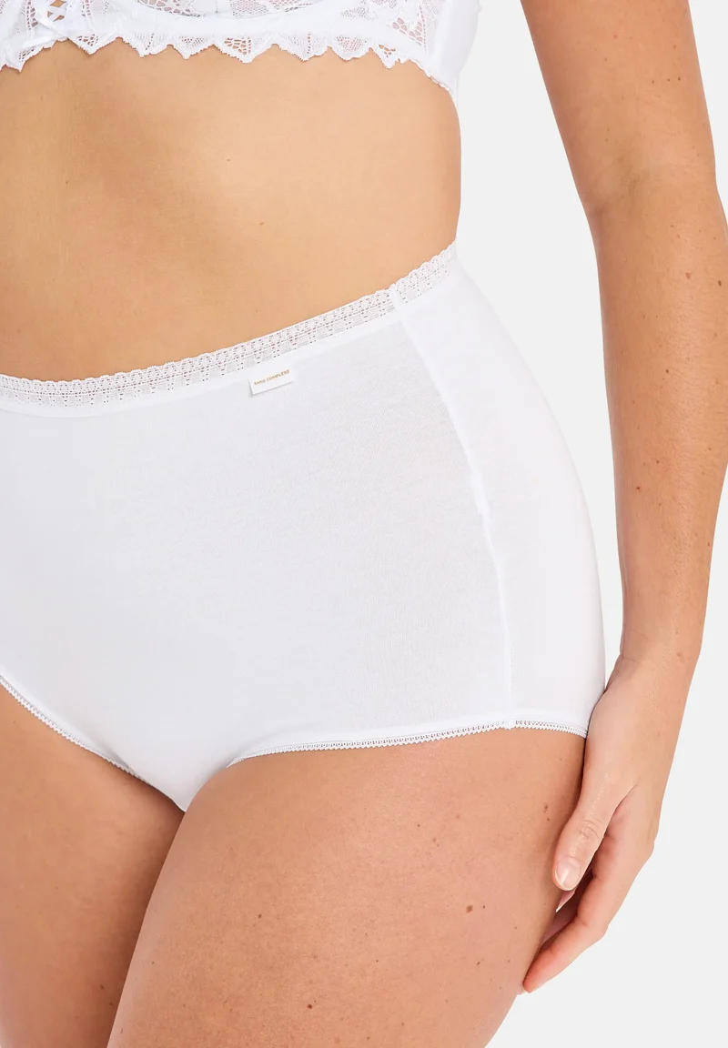 Lot de 2 culottes Classique Coton Blanc