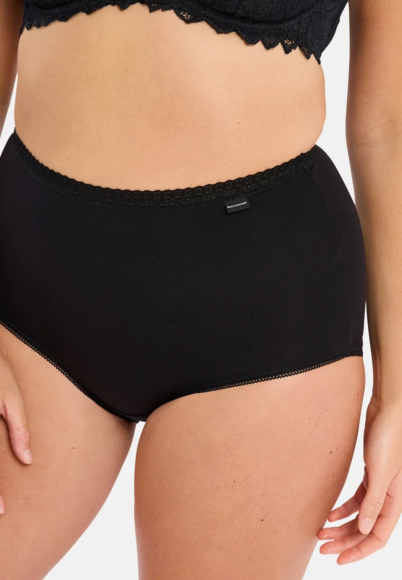 Lot de 2 culottes Classique Coton Noir