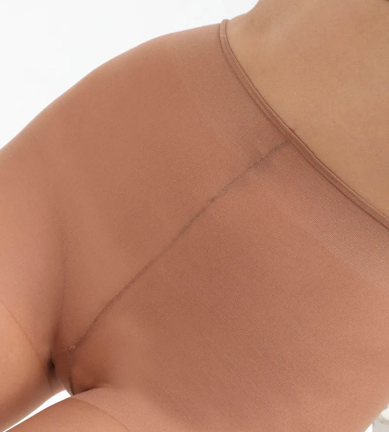 Collant femme transparent chair 15D halé Dim Sublim Voile Nude