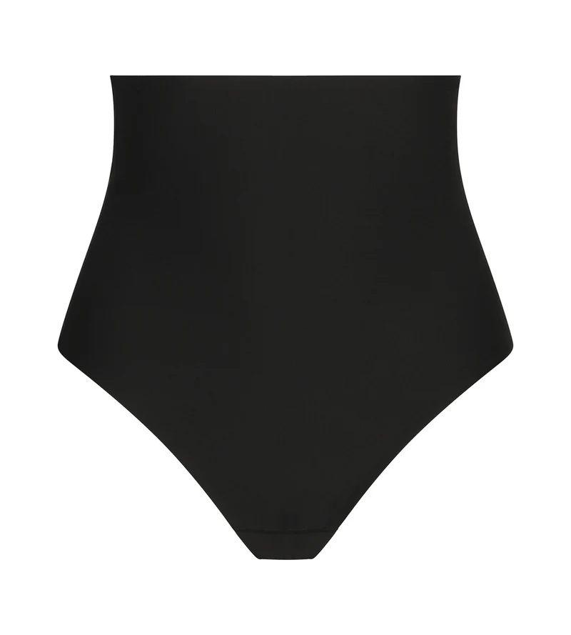 Culotte effet sculptant femme taille haute sans couture Noir Dim Silhouette Invisible