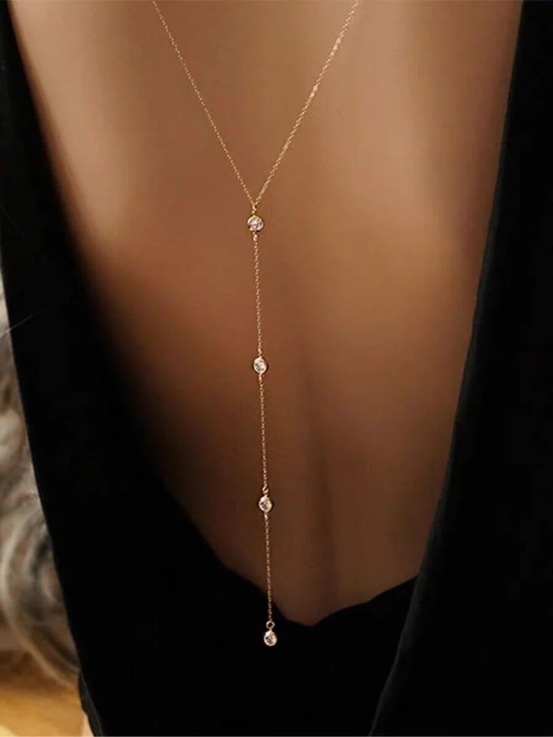 Chaine De Dos Diamants