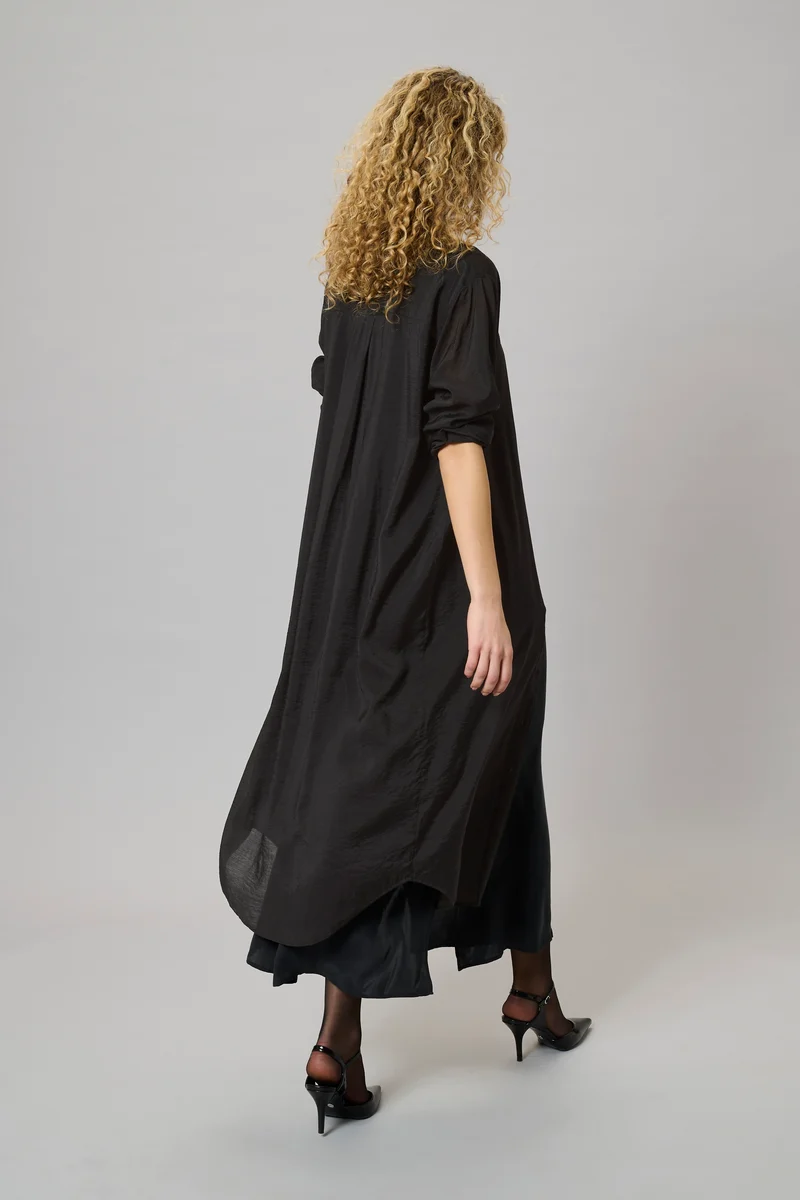 Chemisier long transparent Lilo