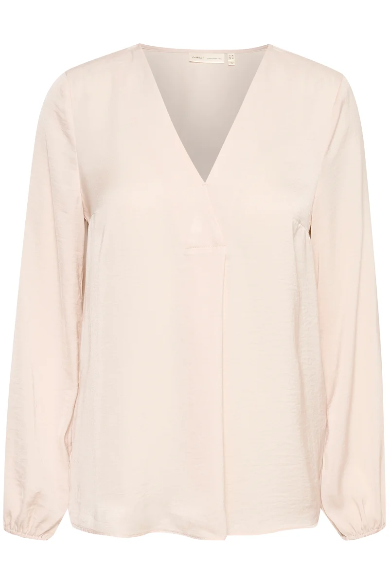 Blouse drapée à col V Rinda