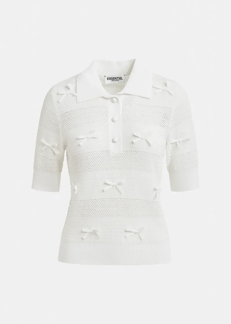 Polo tricot Jarts à noeuds