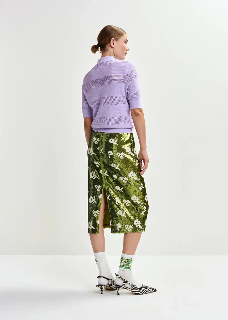 Polo tricot Jarts à noeuds