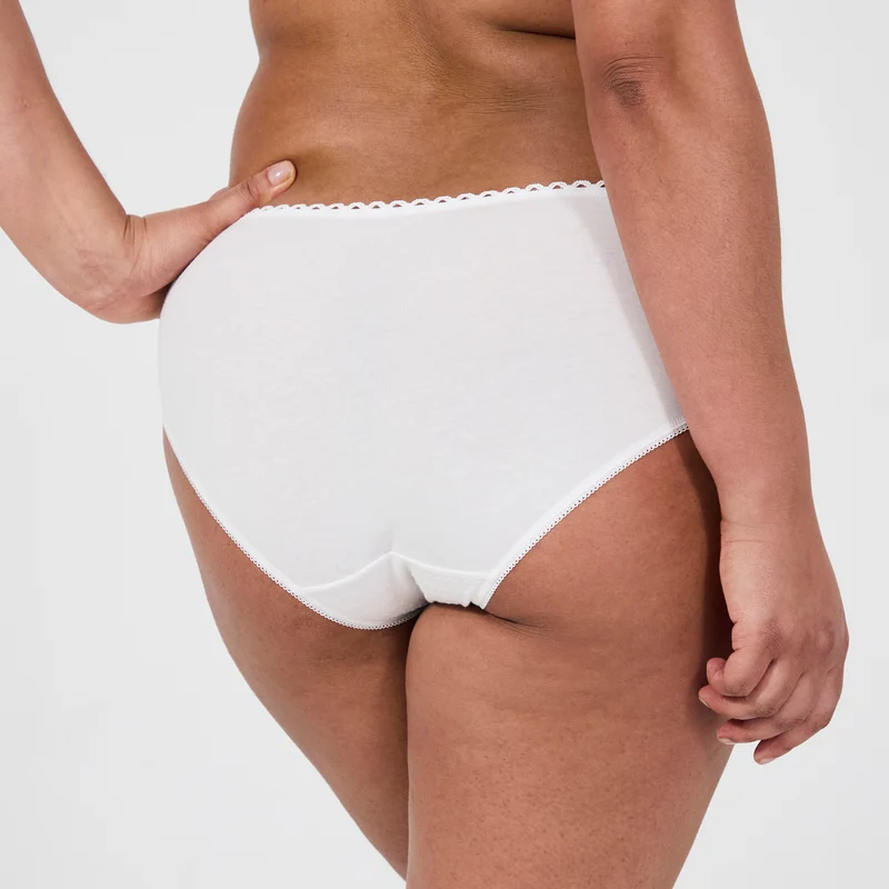 Lot de deux culottes blanc Best cotton
