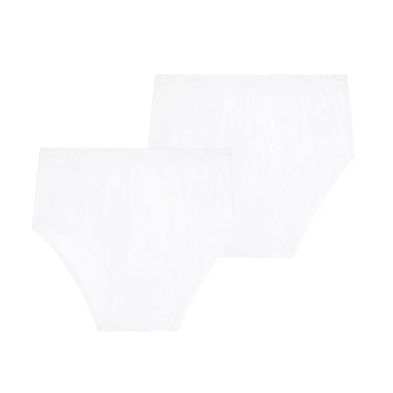 Lot de deux culottes blanc Best cotton