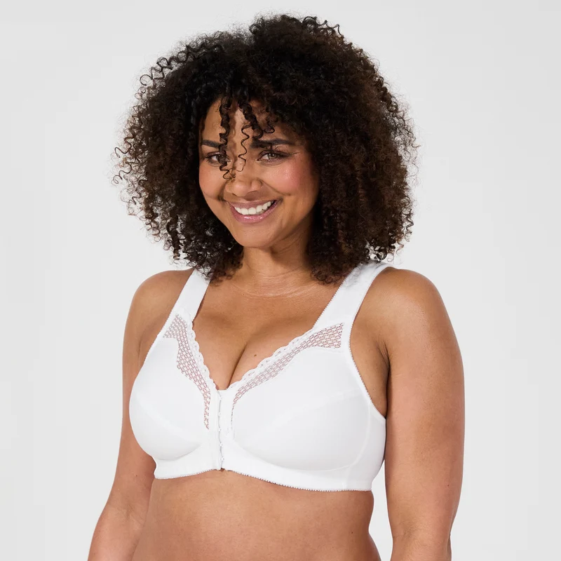Soutien-gorge sans armatures emboîtant blanc Posture control