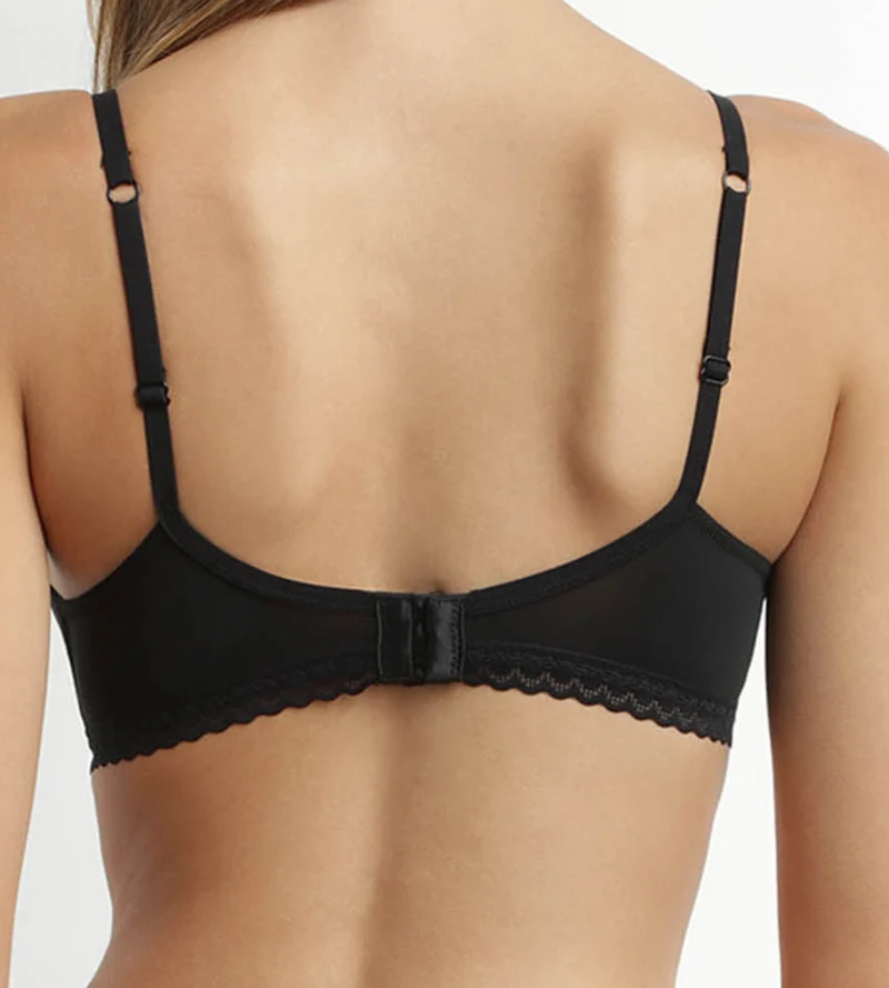 Soutien-gorge triangle paddé sans armatures Noir Daily Micro