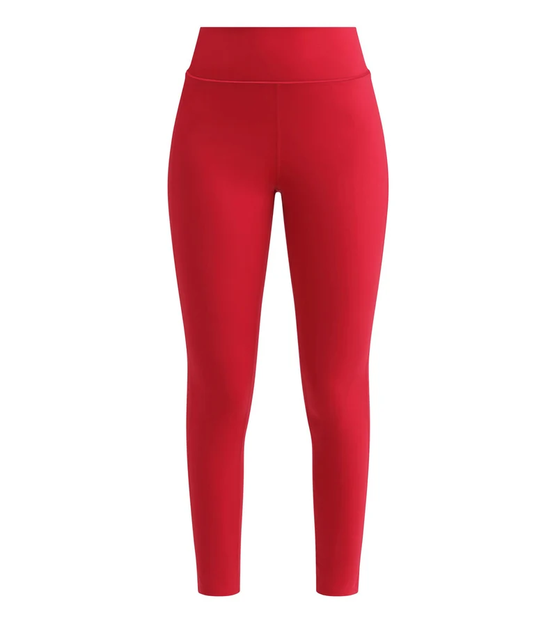 Legging de sport femme en microfibre sculptante Rouge Dim Move