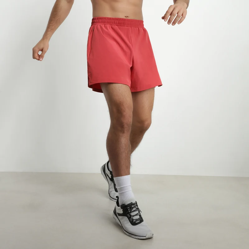 Short de sport homme en matière aérée Rouge Dim Move