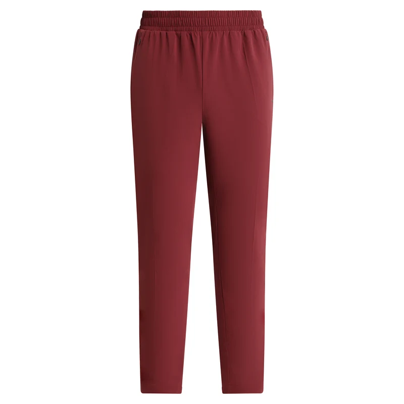 Pantalon de sport chino pour homme en jersey stretch Bordeaux Dim Move