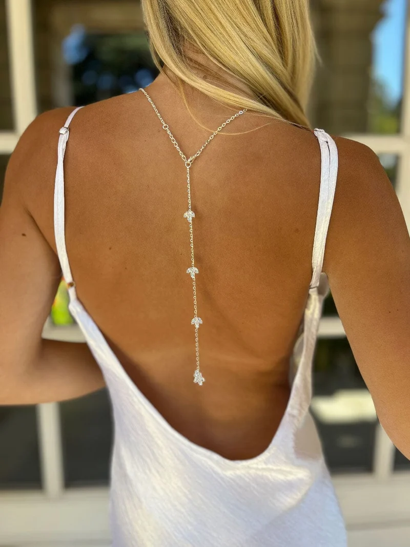 Collier De Dos Mariage - Augustine