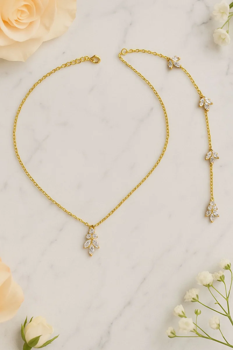 Collier De Dos Mariage - Augustine