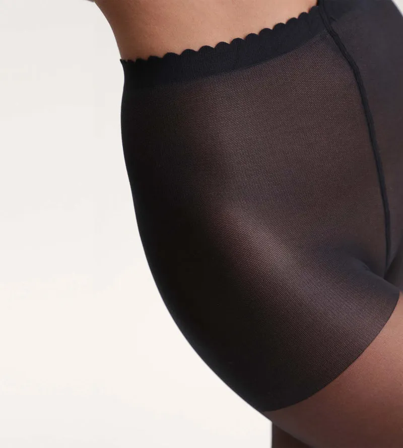 Collant transparent noir effet nude 17D Body Touch