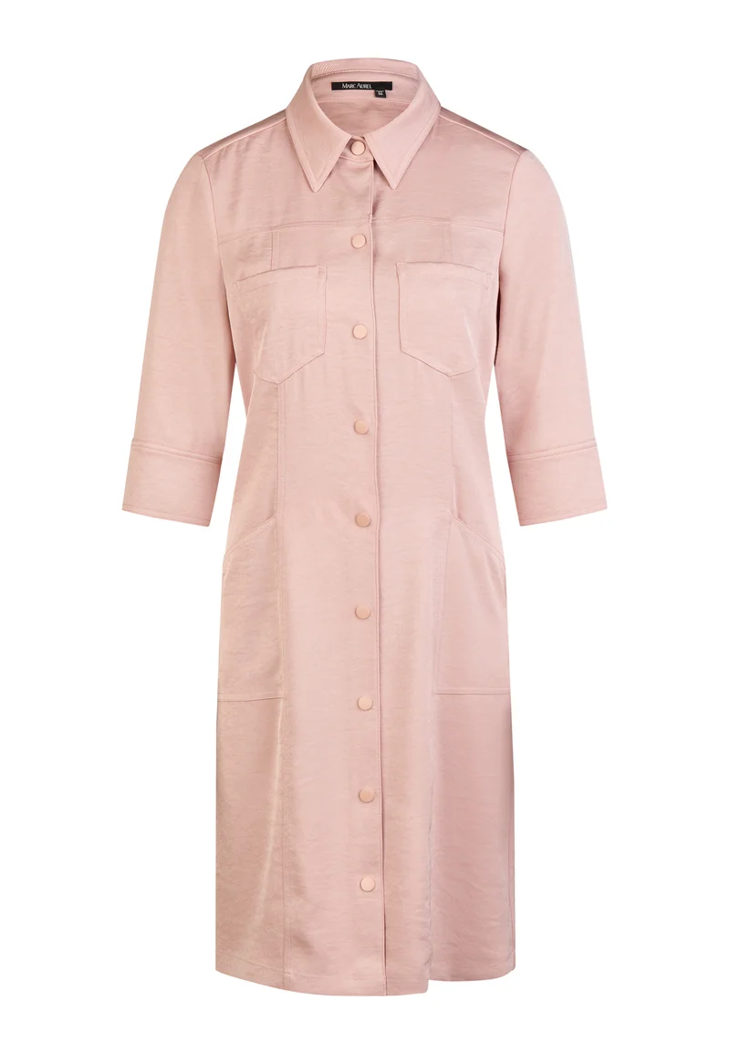 Robe chemise mi-longue