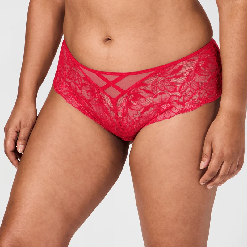 Shorty rouge Lathy