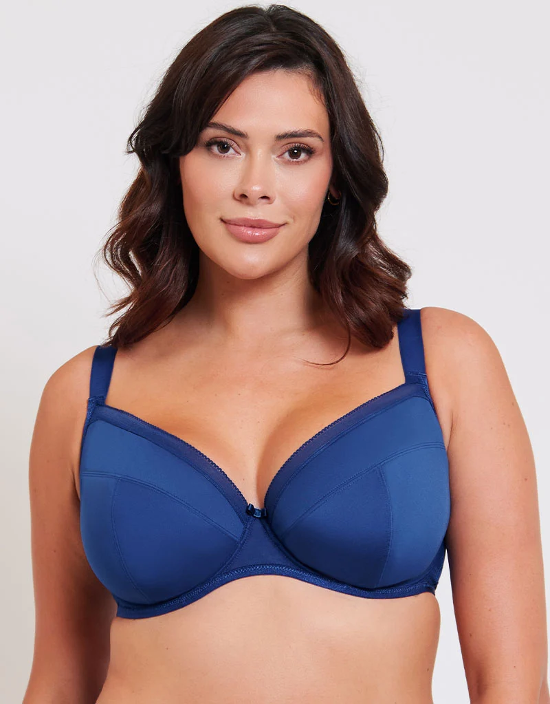 Flirtelle Josie Plunge Bra Royal Blue
