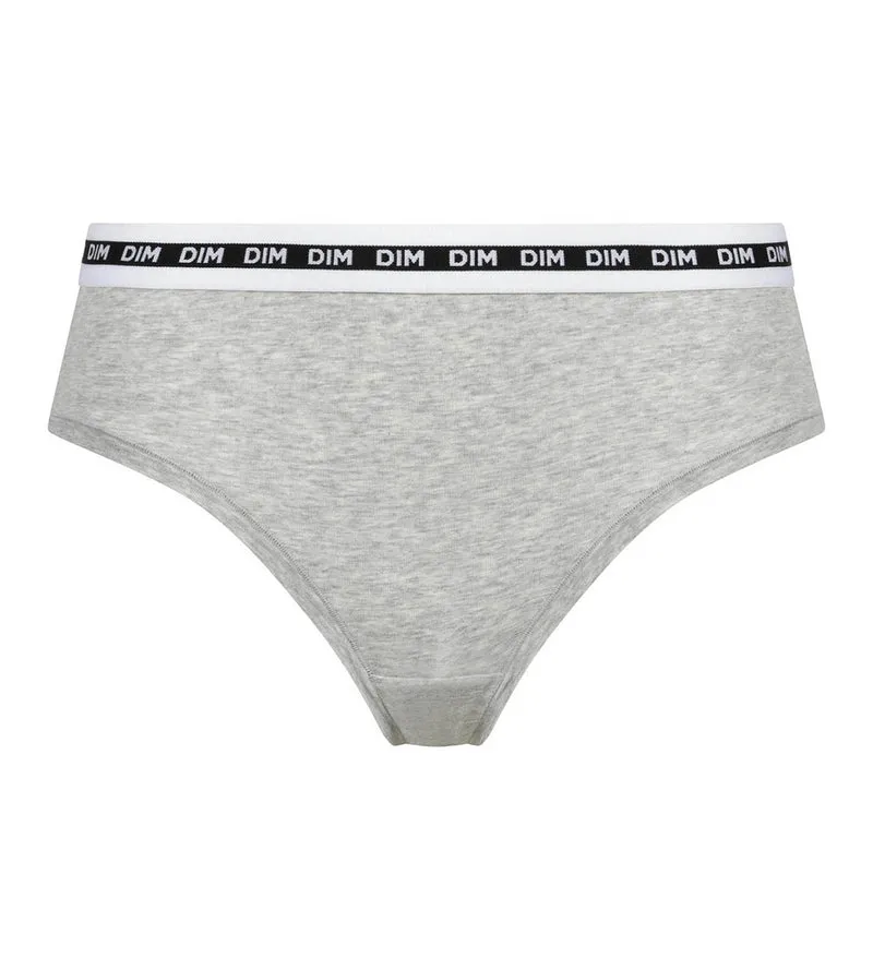 Shorty femme Gris Chiné Dim Icons