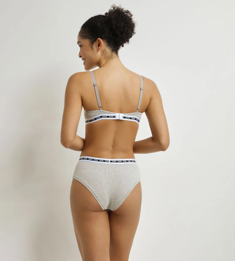 Soutien-gorge corbeille à armatures Gris Dim Icons