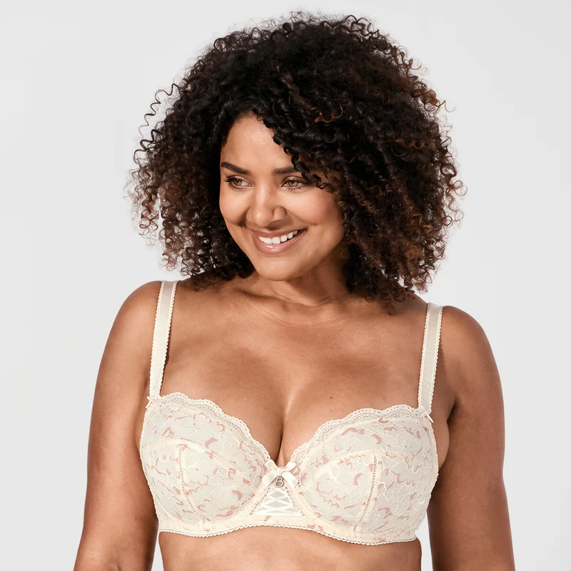 Soutien-gorge emboîtant ivoire Luccia