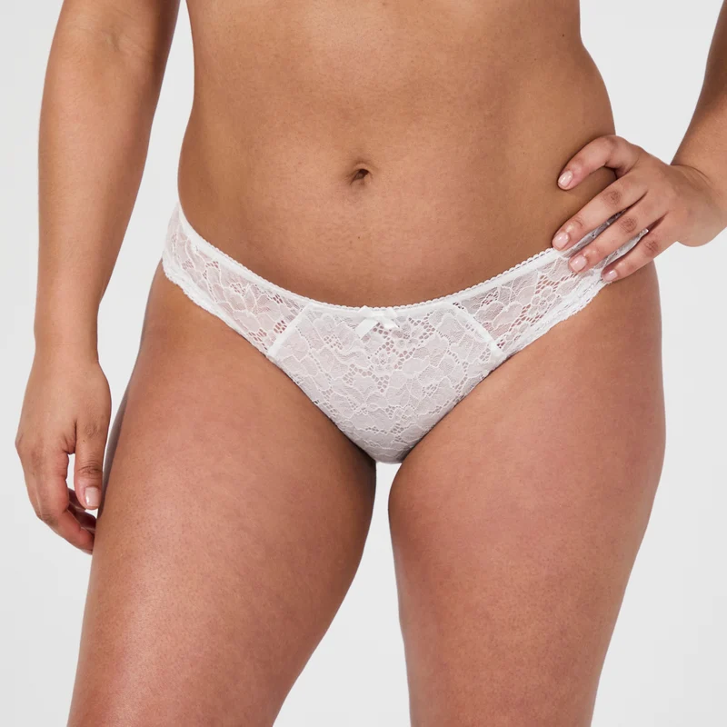 Lot de deux slips blanc Luccia