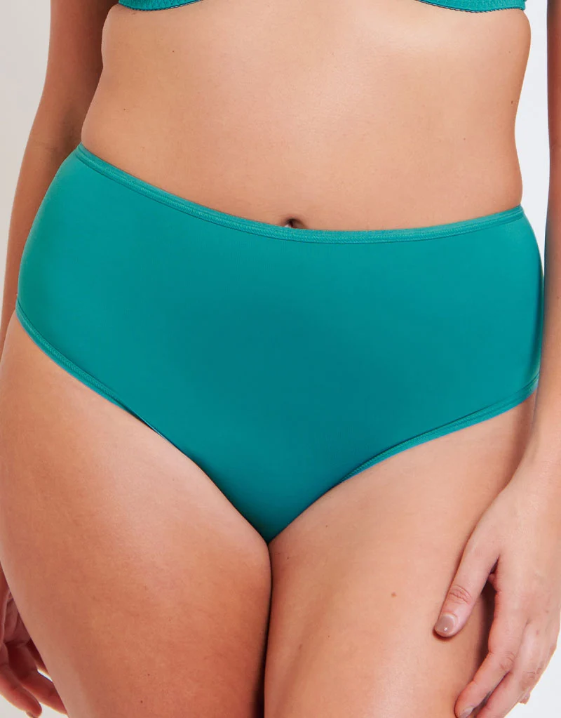 Flirtelle Everyday Full Brief Teal Blue