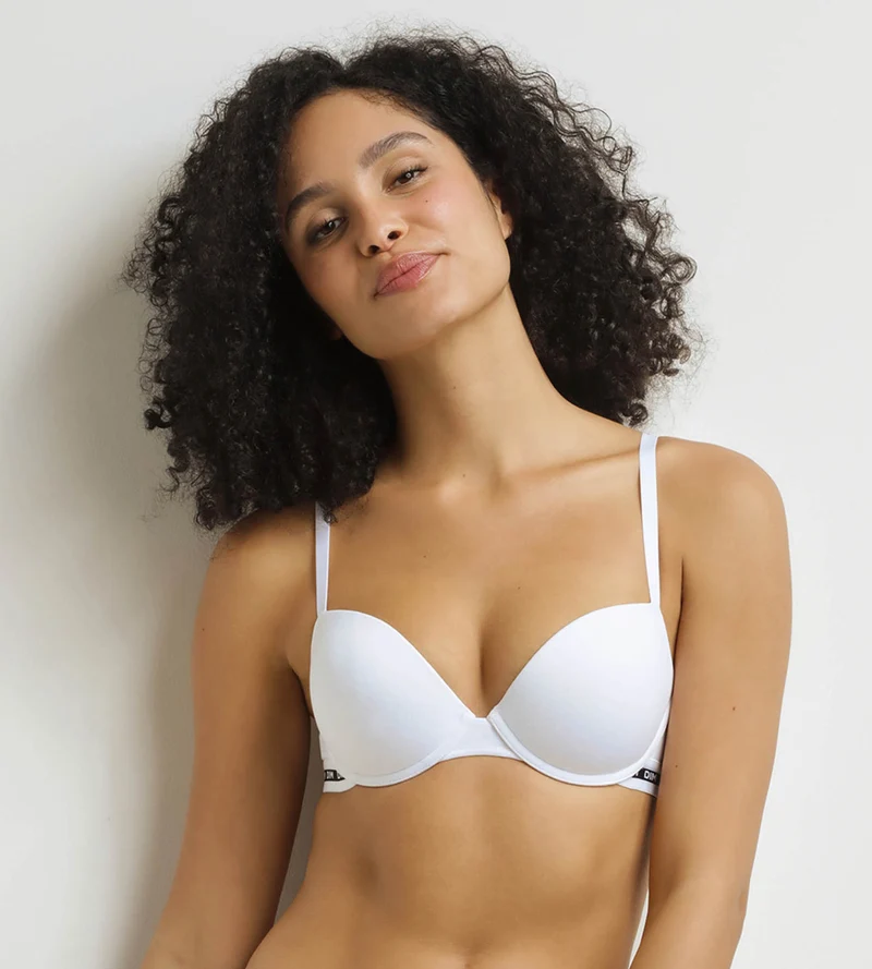 Soutien-gorge corbeille à armatures Blanc Dim Icons