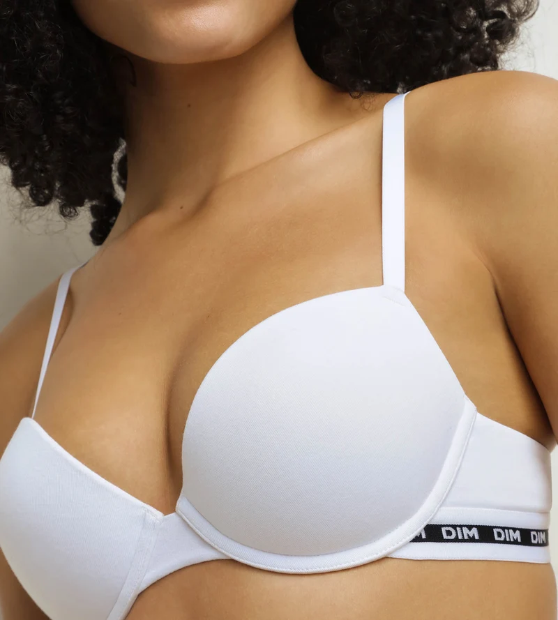 Soutien-gorge corbeille à armatures Blanc Dim Icons