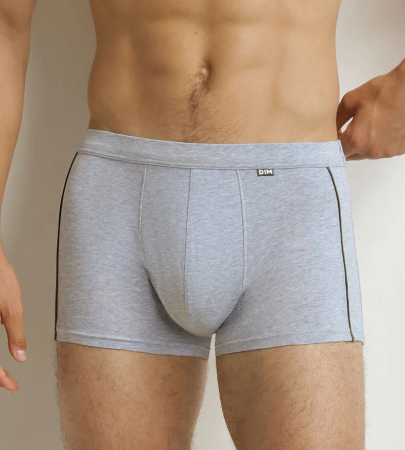 Boxer homme gris cendré Classic Coton