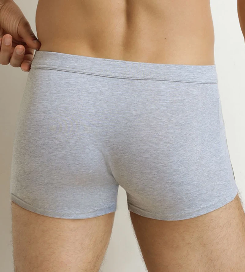 Boxer homme gris cendré Classic Coton
