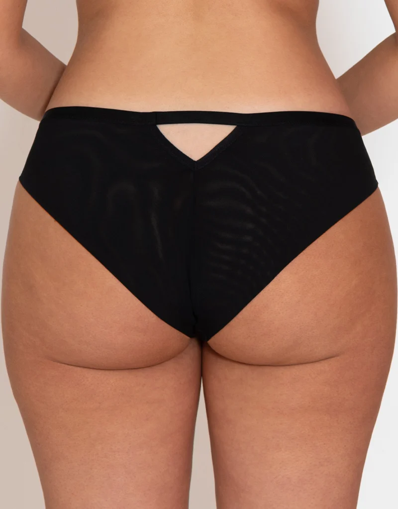 Curvy Kate Lucky Star Brazilian Black