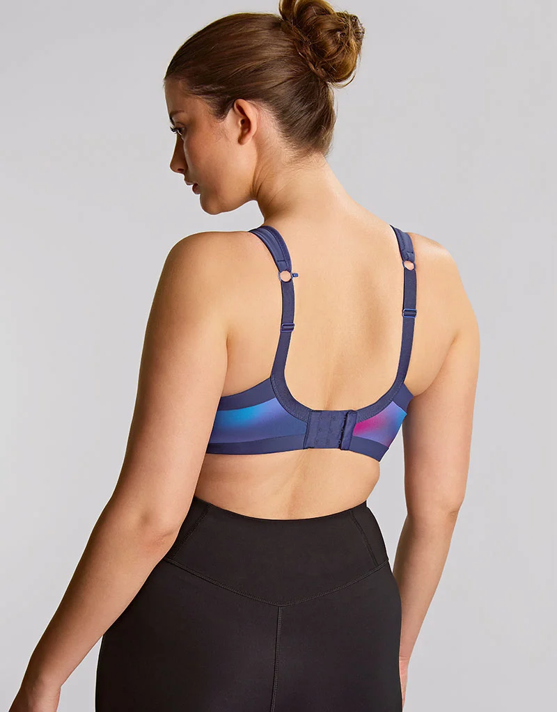 Panache Power Sports Bra Ombre Print/Ink