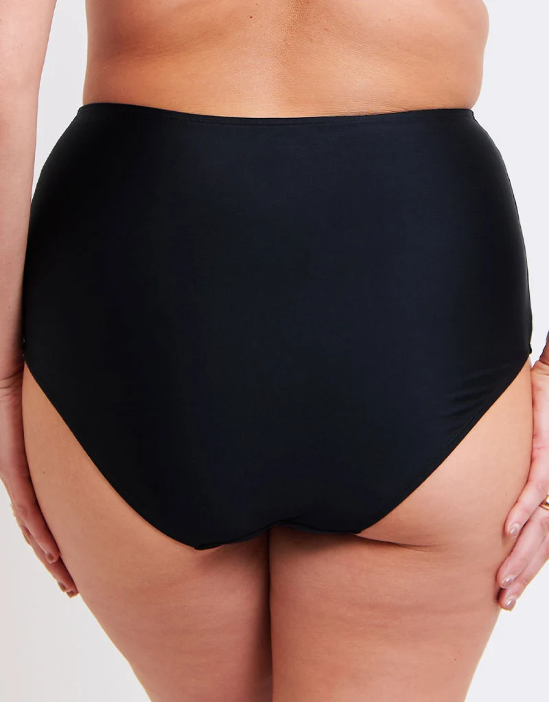 Flirtelle Salento Coast High Waist Bikini Brief Black