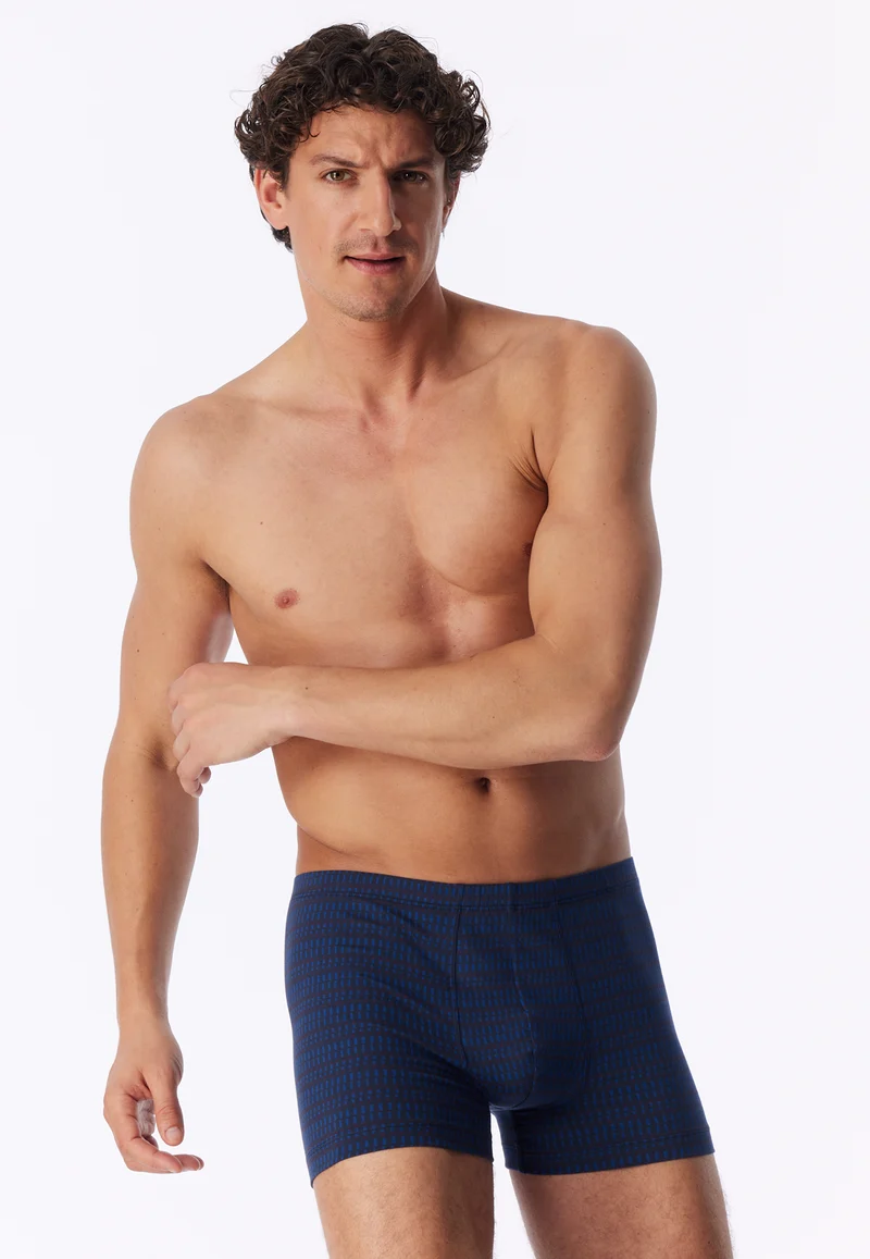 Shorts Dunkelblau gemustert - 95/5