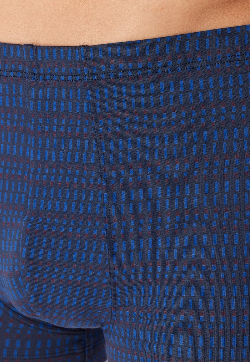 Shorts Dunkelblau gemustert - 95/5