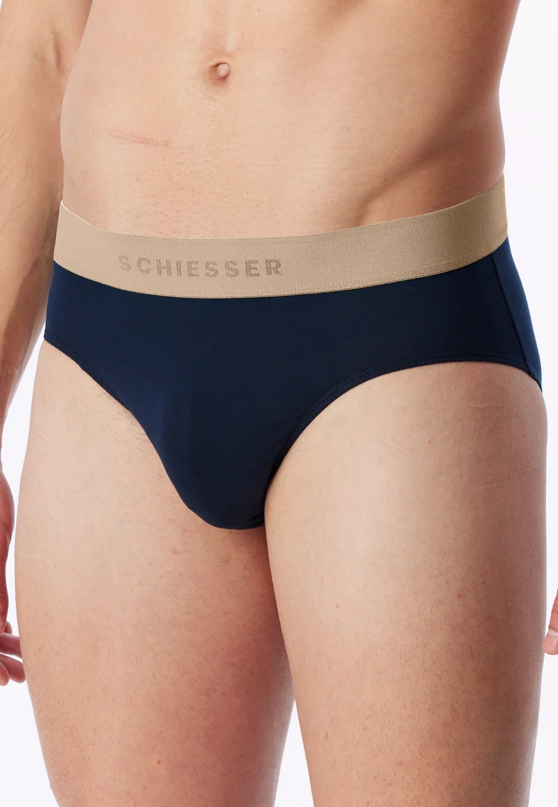 Slip 3er-Pack Dunkelblau - 95/5